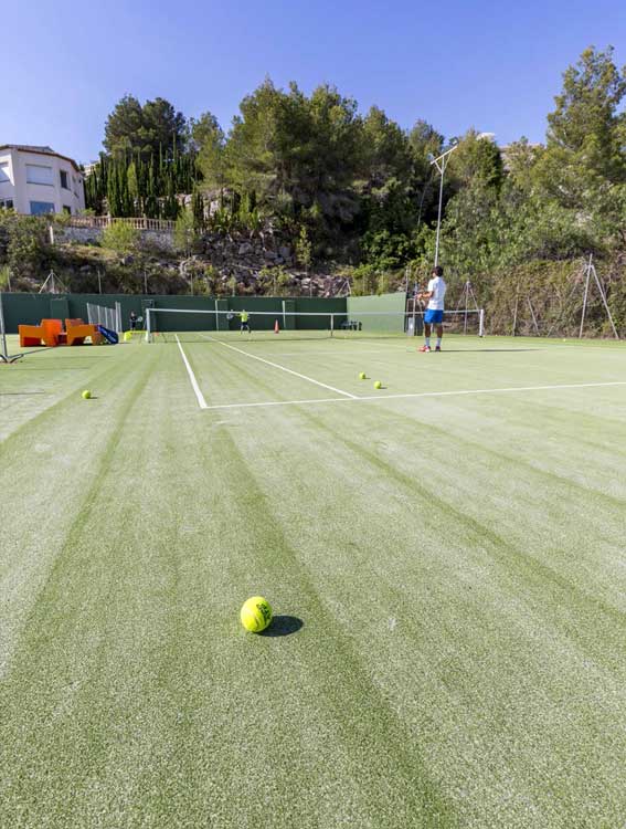 pistas 1 Marina Alta La Sella tennis